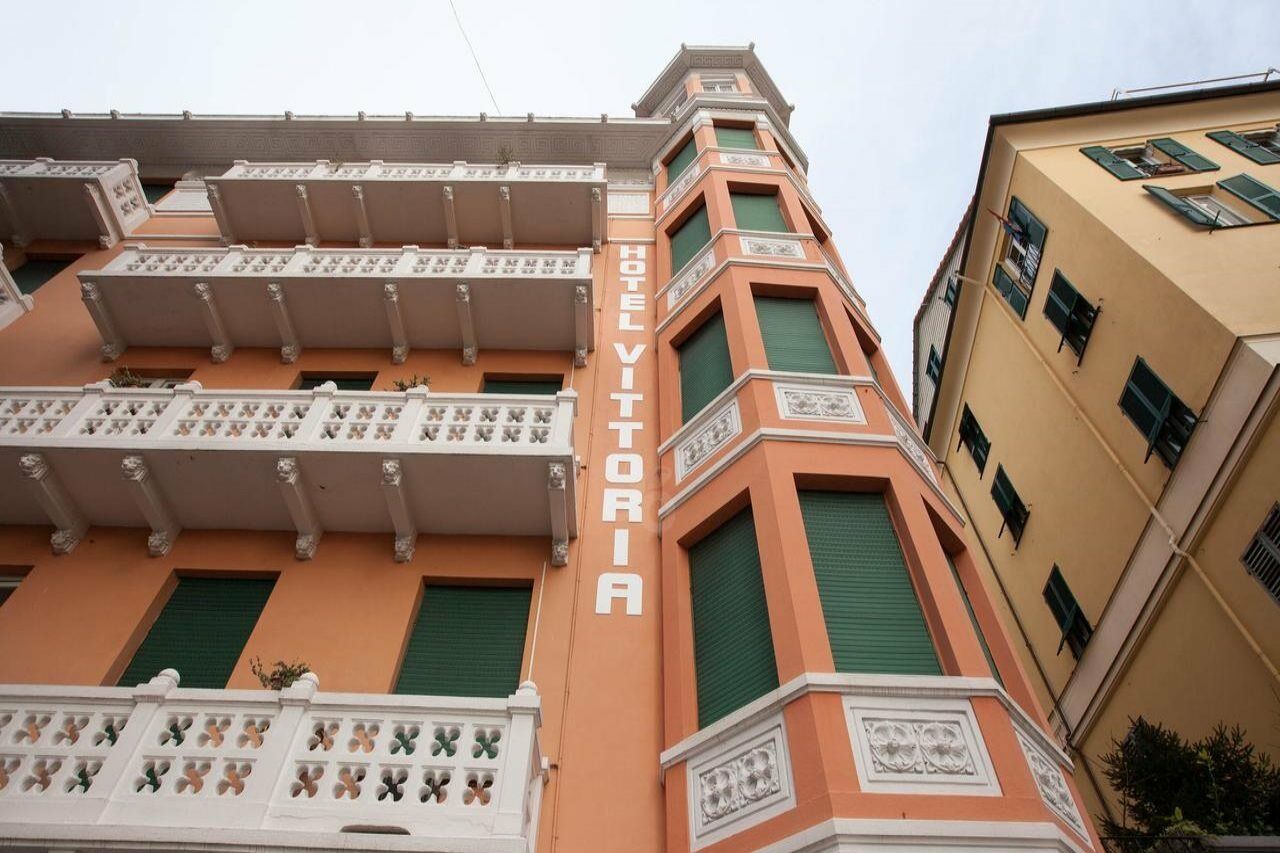 Hotel Vittoria Генуя Экстерьер фото